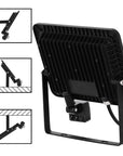 Halogen LED natynkowy z czujnikiem 30W RSL007-30NS Neutralna 4500K 9