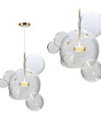 Lampa Sufitowa Wisząca Szklane Kule APP650-CP