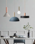 Lampa wisząca OSTI C APP126-1CP Niebieska