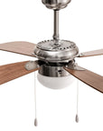Żyrandol z wentylatorem Lampa 392189 wiatrak