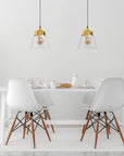 Lampa Wisząca APP895-1CP Złota