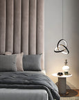 Lampa Sufitowa Wisząca Led App1784-cp Czarna 4