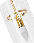 Lampa Wisząca APP1212-1CP Złota