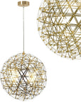 Lampa Sufitowa Wisząca Led App1505-cp Gold 1