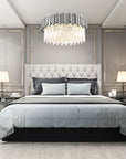 Lampa sufitowa plafon kryształowa APP1480-1C Chrom