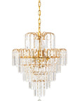 KRYSZTAŁOWA LAMPA SUFITOWA 312358 Złota
