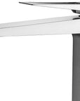 Bateria Umywalkowa REA PARKER Nikiel Szczotkowany INOX Wysoka