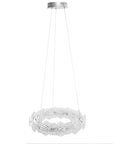 Lampa Wisząca Led Ms016-cp Chrom 47cm 2
