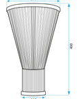 LAMPA ŚCIENNA KINKIET Boho APP1272-1W