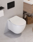 Przycisk typu H do stelaża podtynkowego WC Black Mat