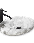 Umywalka nablatowa Rea Roxy C Stone L.GREY