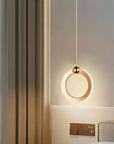 Lampa Sufitowa Wisząca Led Lhj101-1cp Złota 5