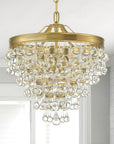 Lampa kryształowa wisząca APP1621-3CP Gold 3