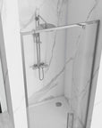Drzwi Prysznicowe Uchylne REA Rapid Swing Chrom 90