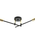 LAMPA ŚCIENNA KINKIET APP1119-2W Czarna