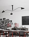Lampa sufitowa 3 ramienna APP569-3C Czarna