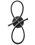 LAMPA ŚCIENNA KINKIET LED APP1050-W Czarna