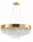 Lampa sufitowa wisząca APP1787-16CP 60 cm Złota 1