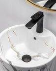 Umywalka Ceramiczna Wolnostojąca Blanka Marble Marmur
