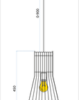 Lampa Wisząca Boho APP1350-CP