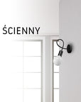 Lampa Kinkiet Ścienny Metalowy Loft PARADISE 392199 Czarna 6