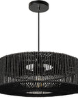Lampa Wisząca Boho APP1484-1CP Czarna