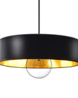 Lampa Wisząca APP1333-1CP BLACK GOLD