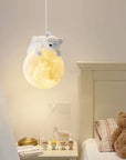 LAMPA SUFITOWA WISZĄCA WHITE BEAR APP1597-1CP 6
