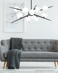Lampa Wisząca APP999-12CP Czarna