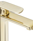 Bateria Umywalkowa REA BLOOM Złota Gold Niska