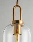 Lampa Sufitowa Wisząca Szklana Tuba APP631-1CP
