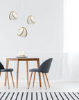 Lampa wisząca APP1090-3CP Złota