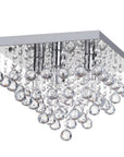 Kryształowa Lampa Sufitowa Plafon APP515-4C Cristal