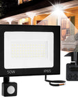Halogen LED natynkowy z czujnikiem 50W RSL008-50NS Neutralna 4500K 1