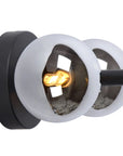 LAMPA ŚCIENNA KINKIET APP1162-2W Czarny