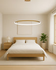 Lampa Wisząca Lhj004-cp 40 Cm Brush Gold 2