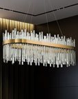 Lampa Sufitowa Kryształowa App1513-cp80 Złota 2