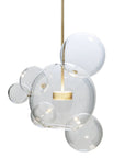 Lampa Sufitowa Wisząca Szklane Kule APP650-CP