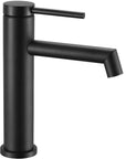 Bateria umywalkowa Rea Foss czarna niska black mat