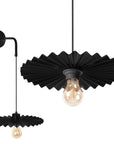 LAMPA ŚCIENNA KINKIET APP1355-1W Czarny 30 cm 1