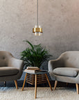 Lampa Wisząca APP1236-1CP Złota
