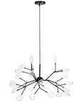 Lampa wisząca drzewko 27 APP590-CP Czarna