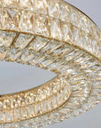 Lampa Sufitowa Wisząca Led App1568-cp Gold 60cm 3