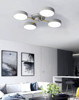 LAMPA SUFITOWA APP531-4C Szara