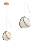 Lampa wisząca APP1088-1CP Złota