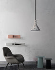 Lampa Wisząca Betonowa APP994-1CP