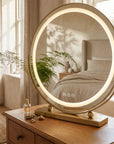 Lustro LED MAKE-UP L.Gold 50 cm 7