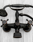 Bateria wannowa Rea Retro czarna postarzana