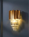 Lampa kryształowa kinkiet 312357 Złota