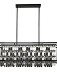 LAMPA KRYSZTAŁOWA WISZĄCA APP1112-4CP CZARNA